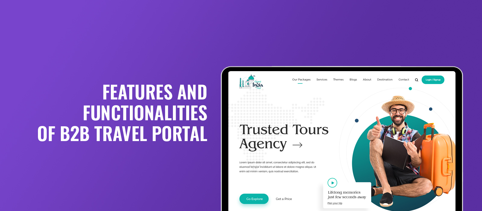 Features and Functionalities of B2B Travel Portals